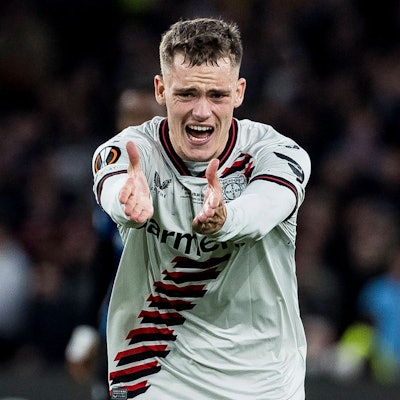 Unzufrieden: Florian Wirtz blieb im Finale gegen Atalanta Bergamo wie seine Kollegen unter seinen Möglichkeiten.