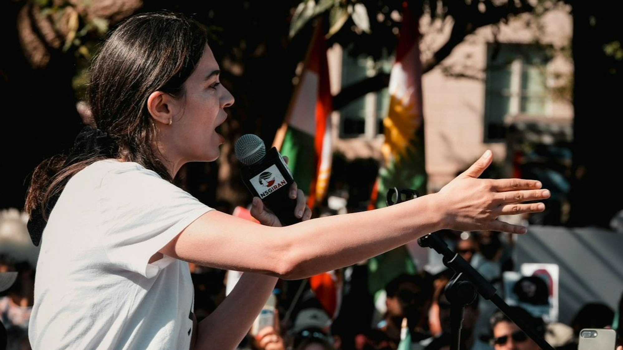 Gazelle Sharmahd ist die Tochter des im Iran zum Tode verurteilten Jamshid Sharmahd.