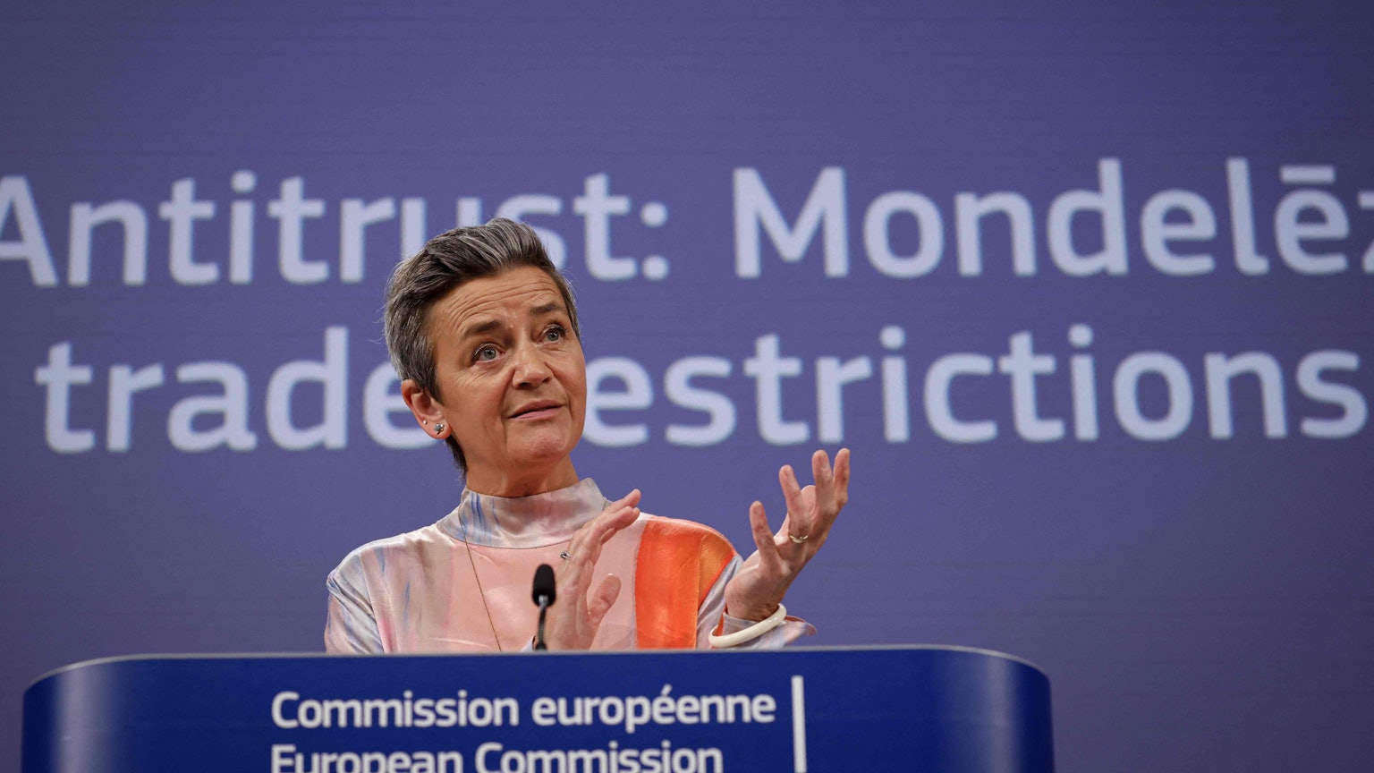 EU-Vizepräsidentin Margrethe Vestager