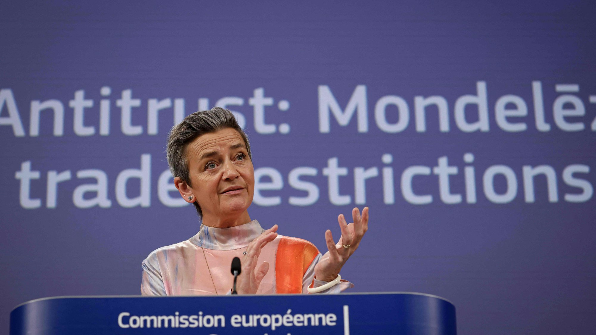 EU-Vizepräsidentin Margrethe Vestager
