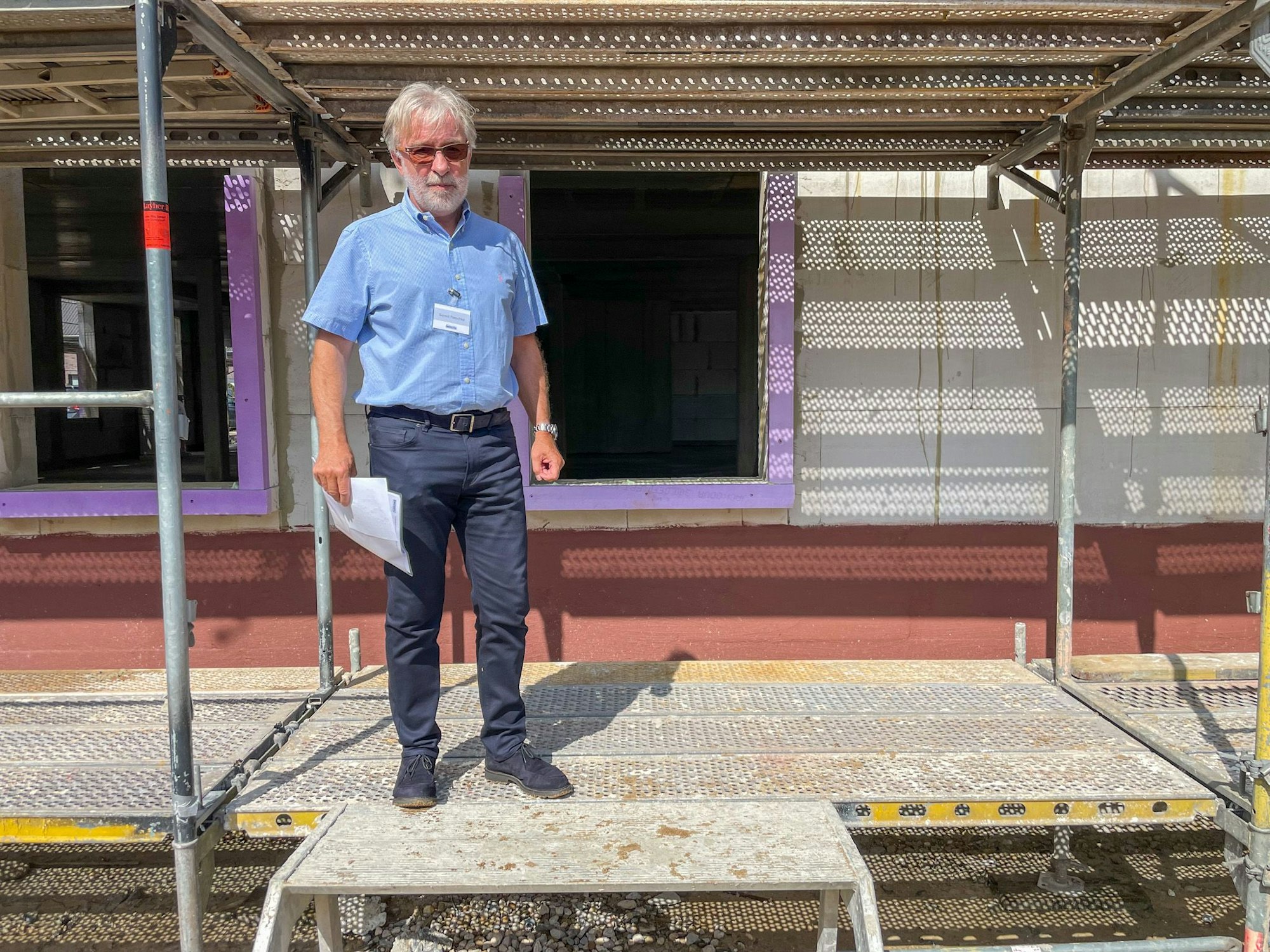 Acht Wohnungen für Menschen mit Behinderungen entstehen in dem Gebäude von Gernot Paeschke.