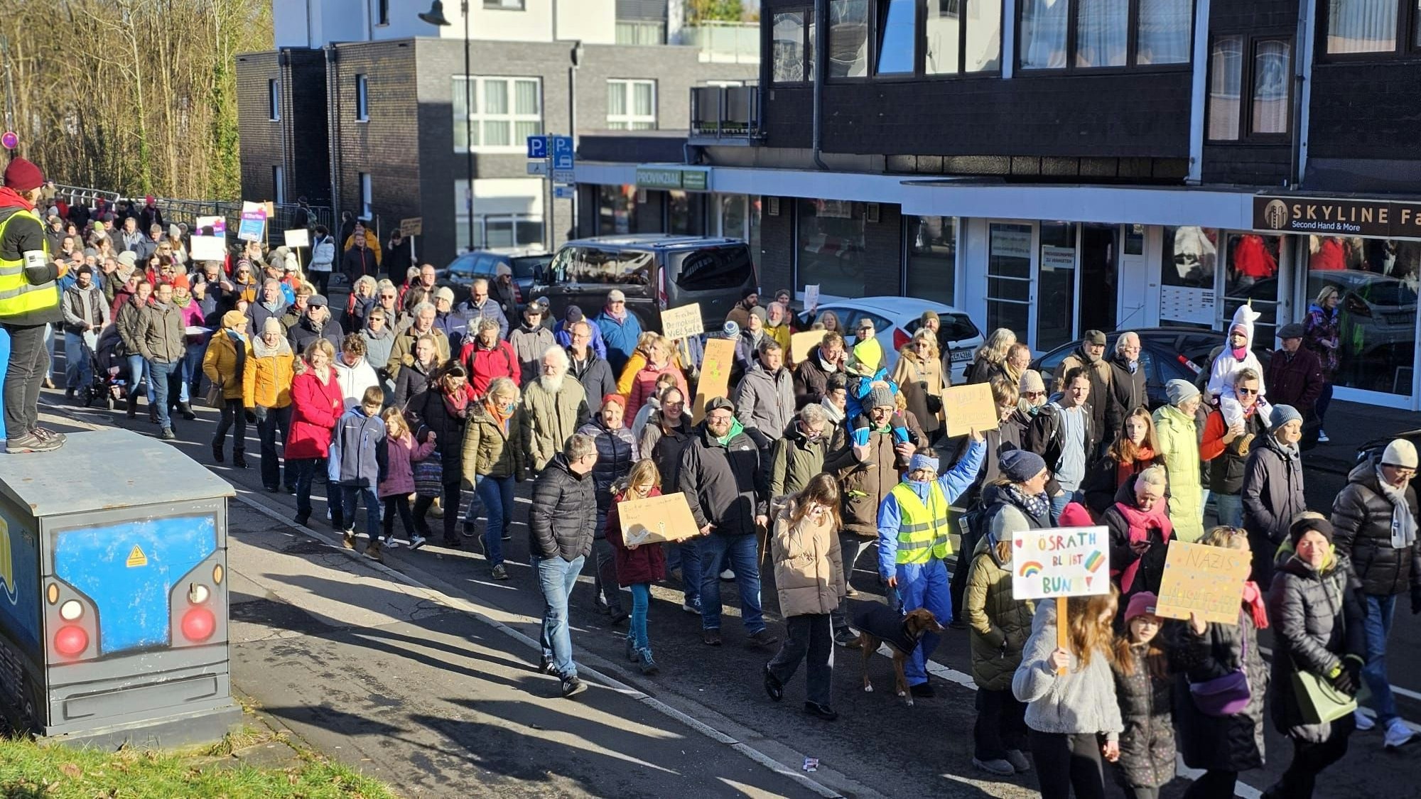 Die Demonstration im Vorfeld der EU-Wahl soll an die große Rösrather Demonstration gegen Rechtsextreme vom 27. Januar anknüpfen.