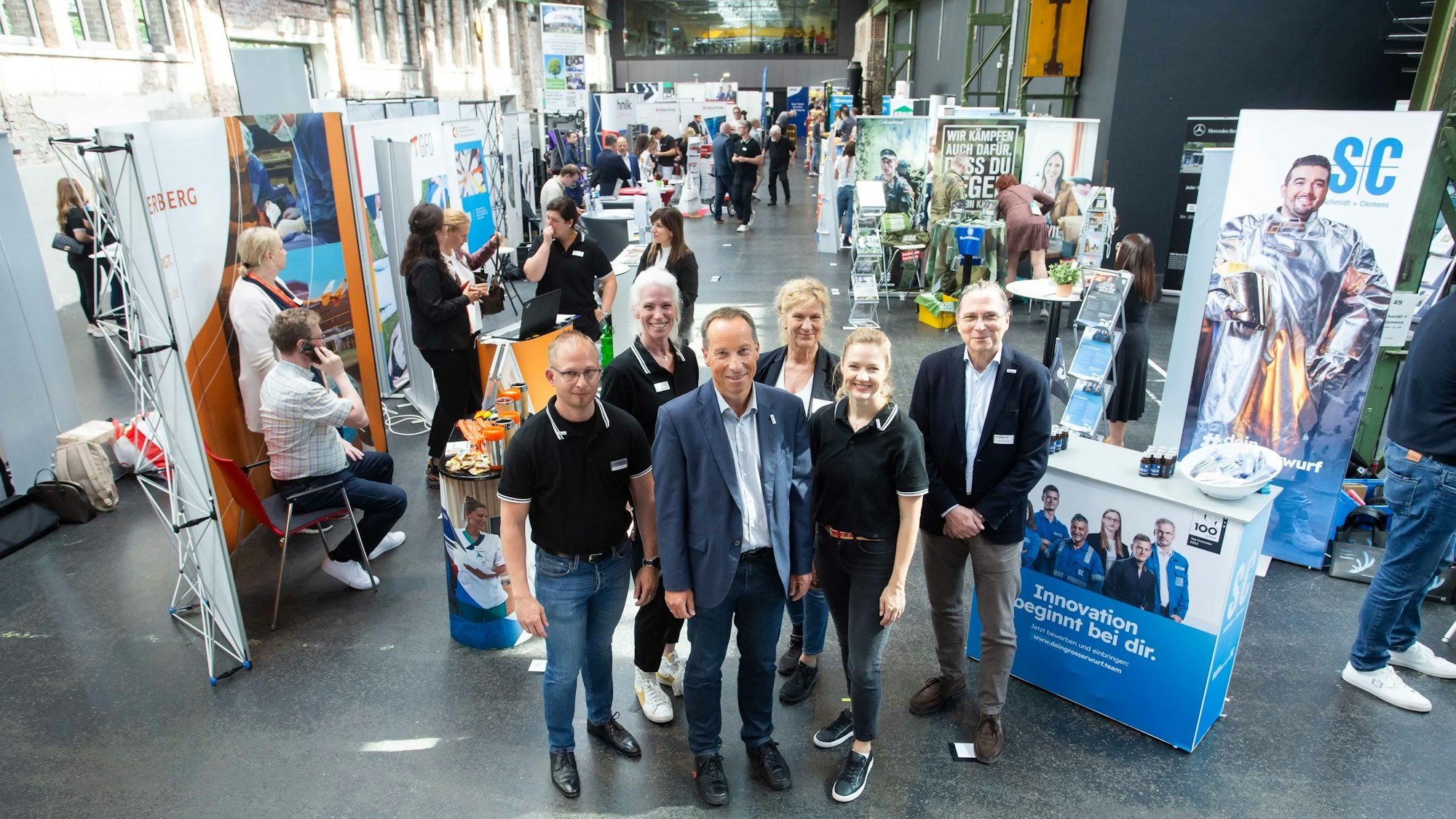 Die Veranstalter der Börse „Jobs in Oberberg“.