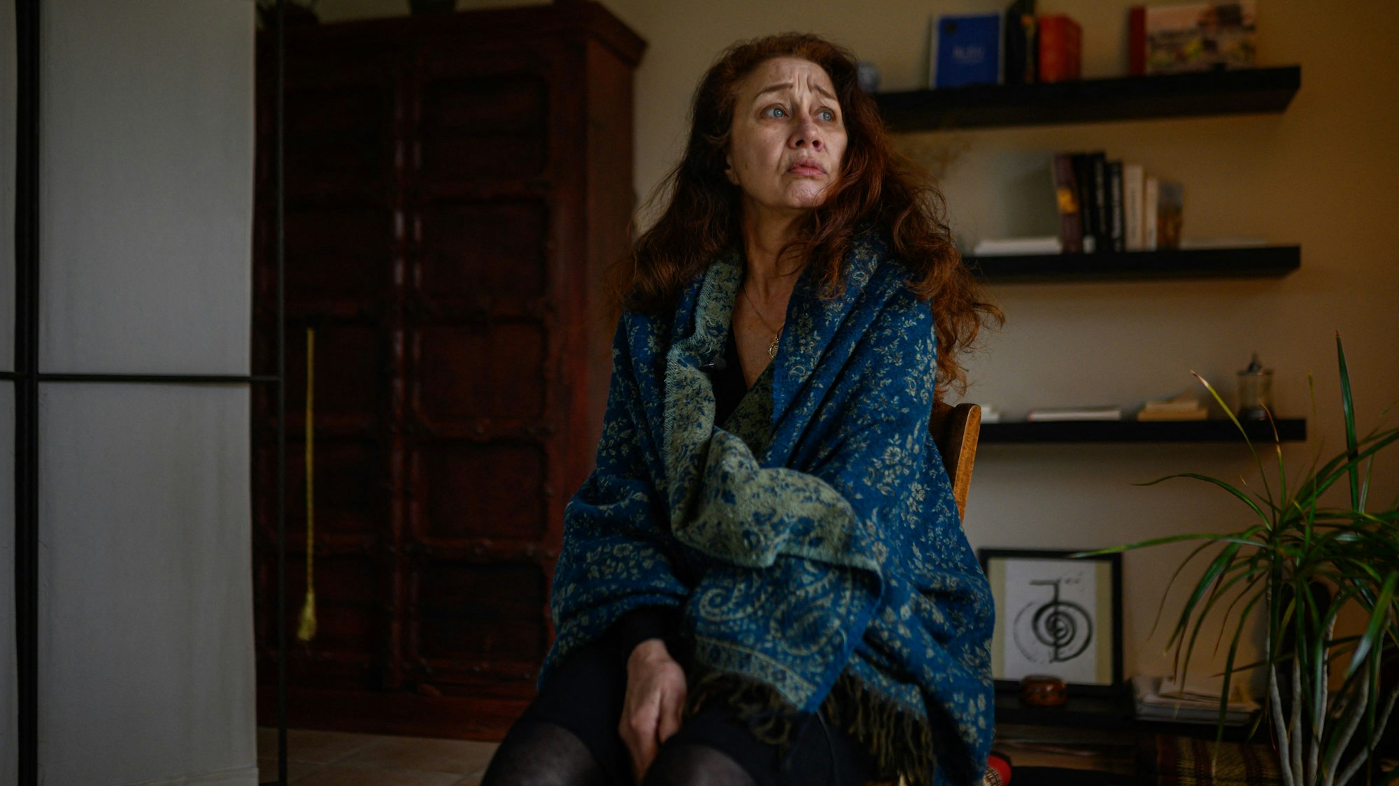 Marie-Pascale Radoux im Januar während eines Interview mit der AFP.