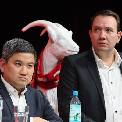 Sie stehen bisher dem Mitgliederrat des 1. FC Köln vor: Vorsitzender Ho-Yeon Kim (l.) und sein Stellvertreter Fabian Schwab