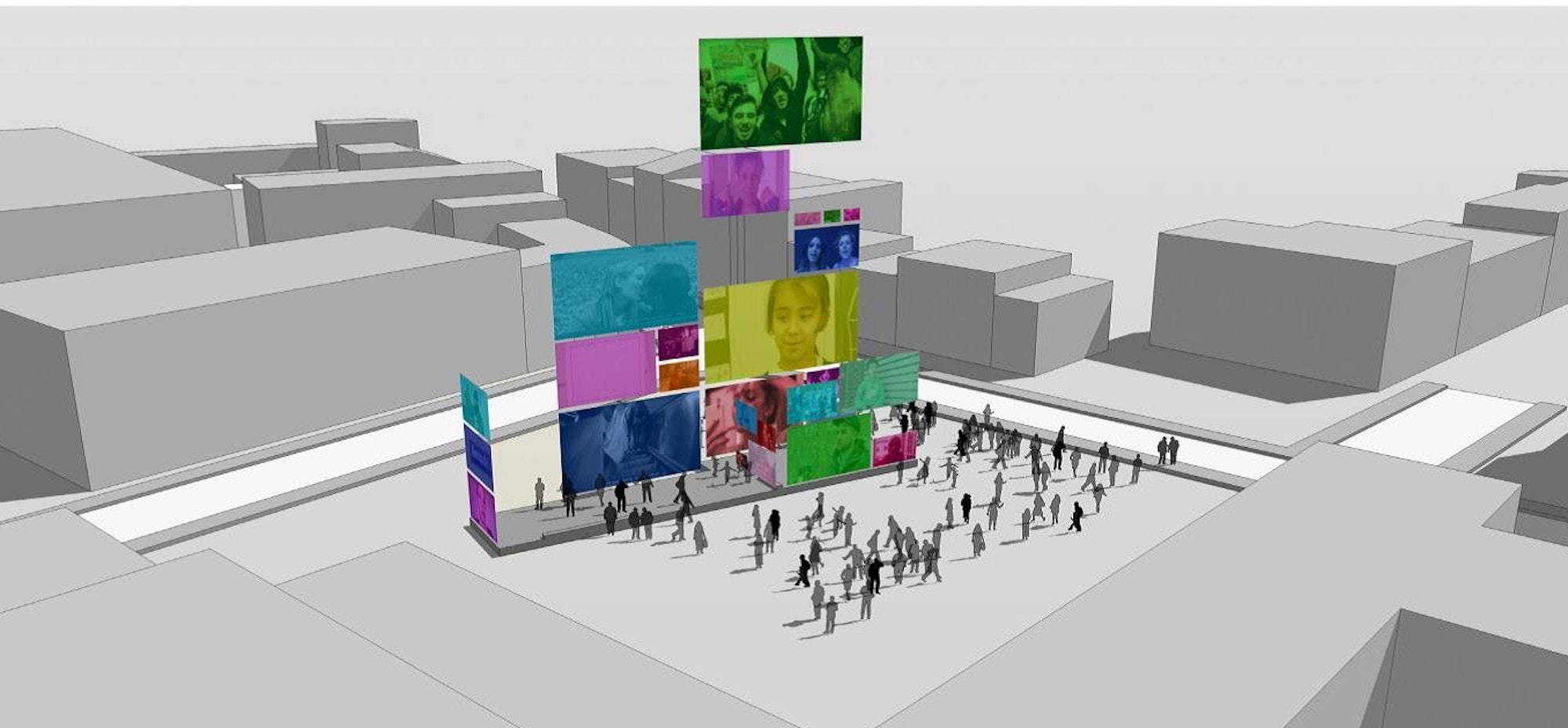 So soll das Mahnmal einmal aussehen.