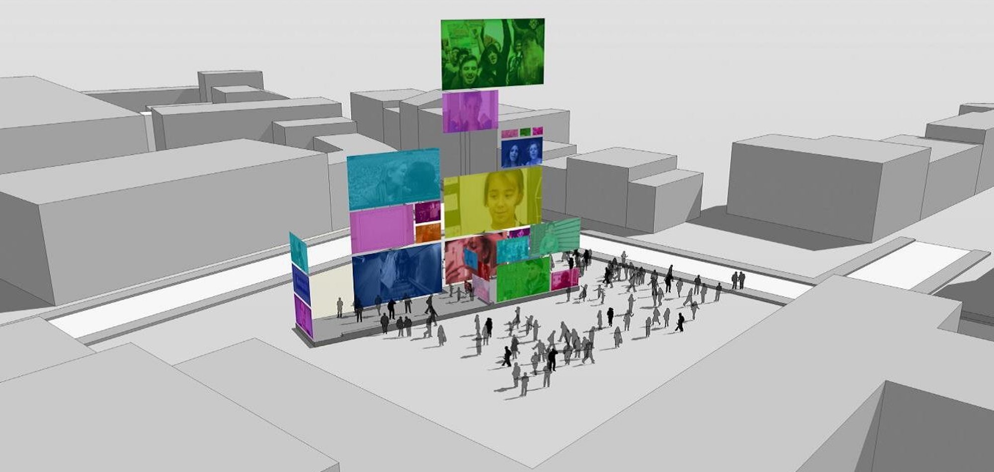 So soll das Mahnmal an der Keupstraße mal aussehen.