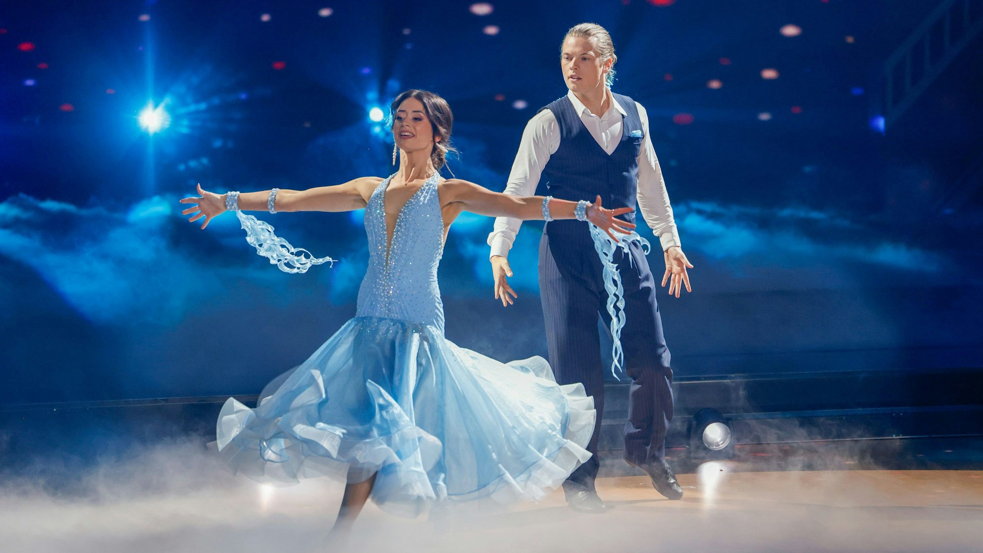 Lieferten jede Woche Topleistungen ab: Gabriel Kelly und seine Tanzpartnerin Malika Dzumaev.