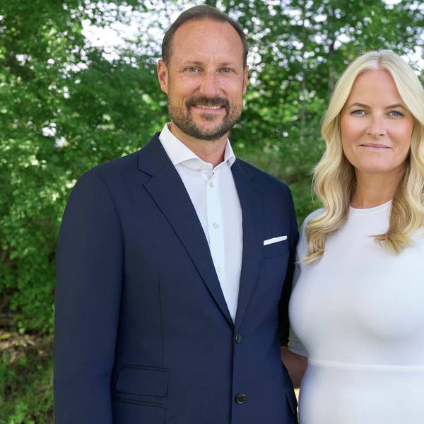 Kronprinz Haakon und seine Frau Prinzessin Mette-Marit