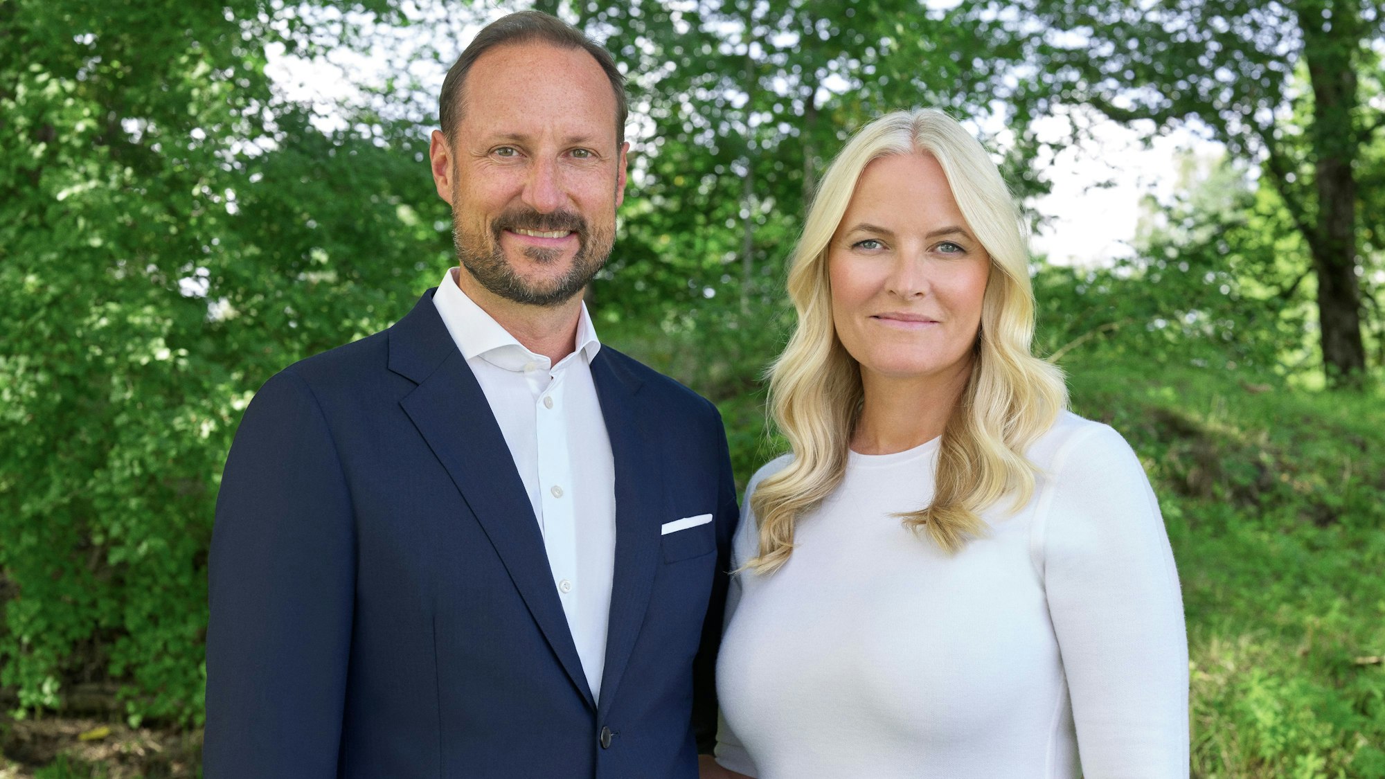 Kronprinz Haakon und seine Frau Prinzessin Mette-Marit