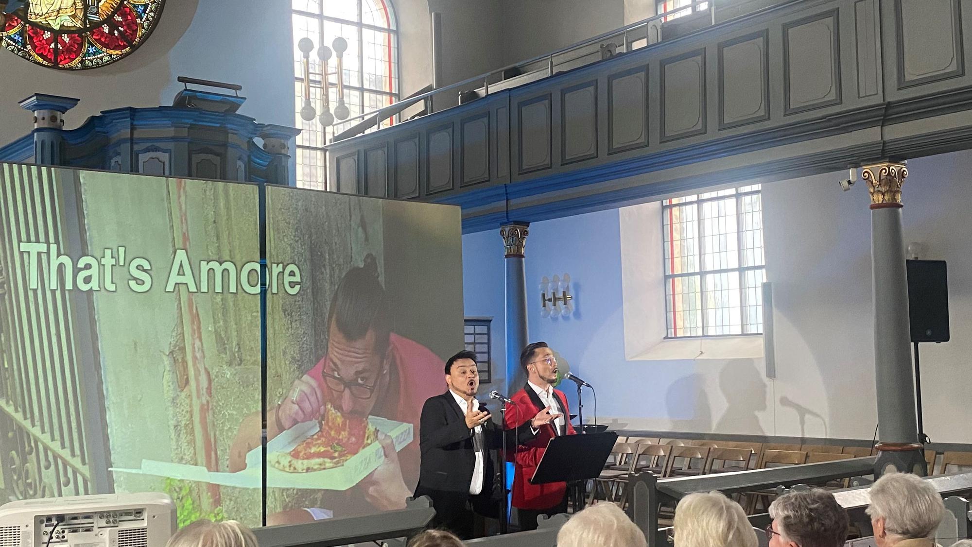 Toni Di Napoli und Pietro Pato sind die „Tenöre 4 You“.