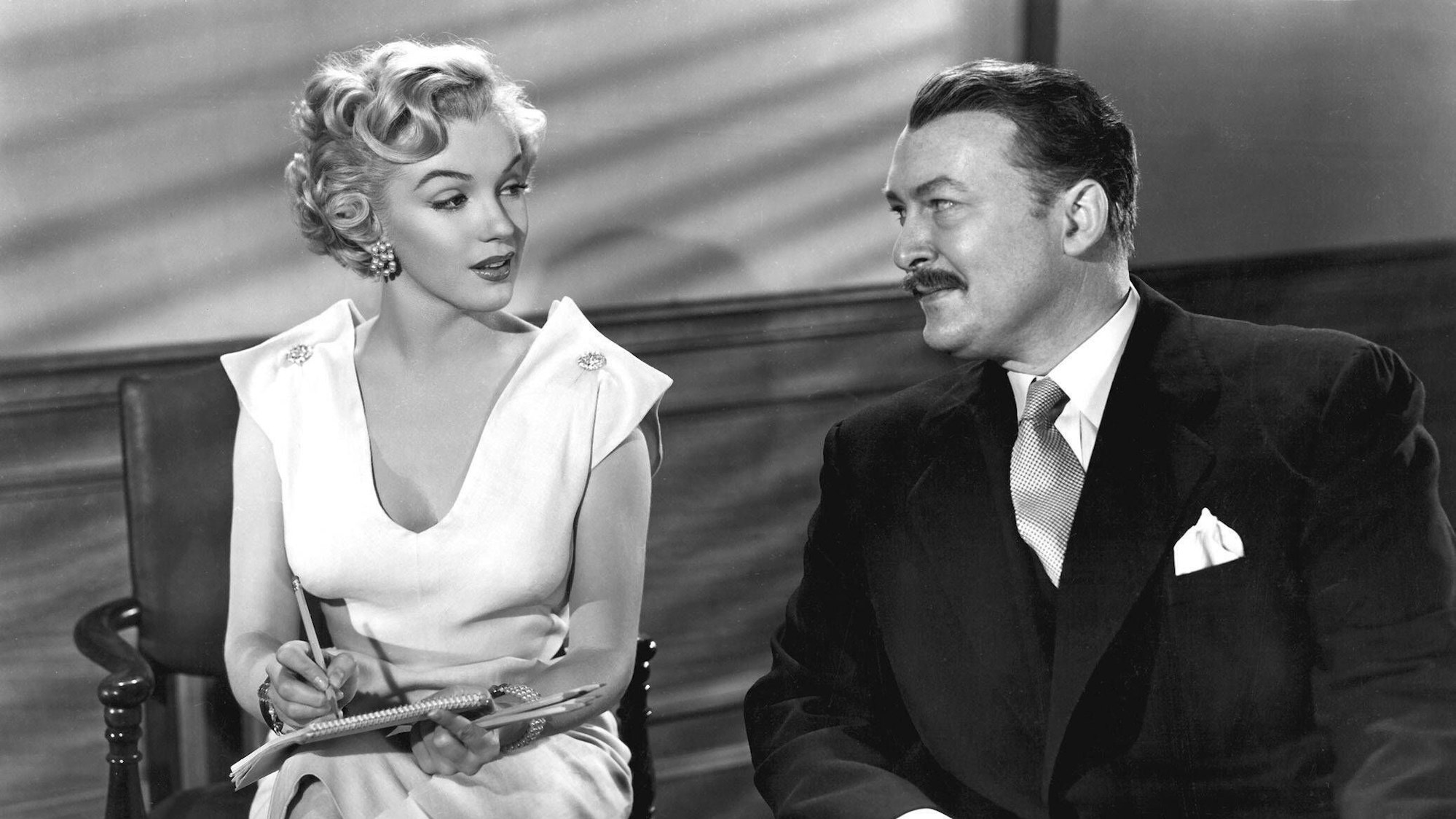 Filmszene: Albert Dekker spielte auch neben Marilyn Monroe.