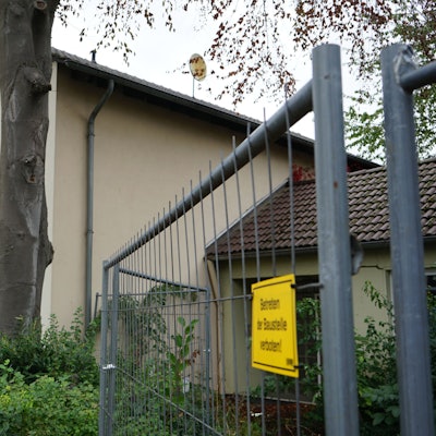 Das Feuerwehrgerätehaus in Sindorf.