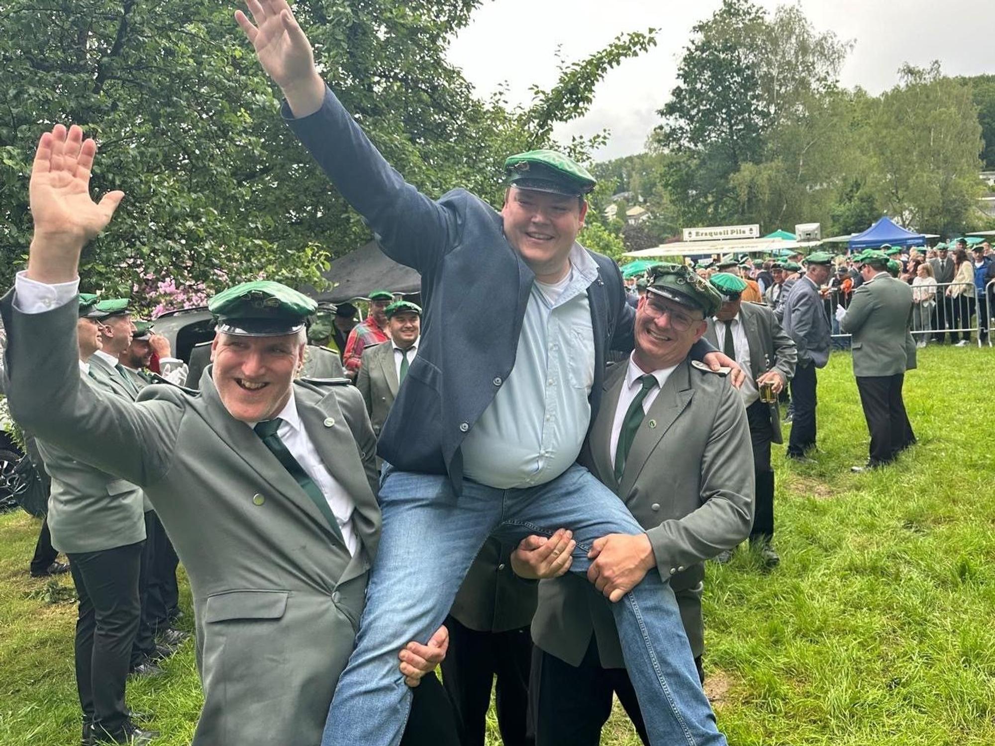 Das neue Gummersbacher Königspaar.