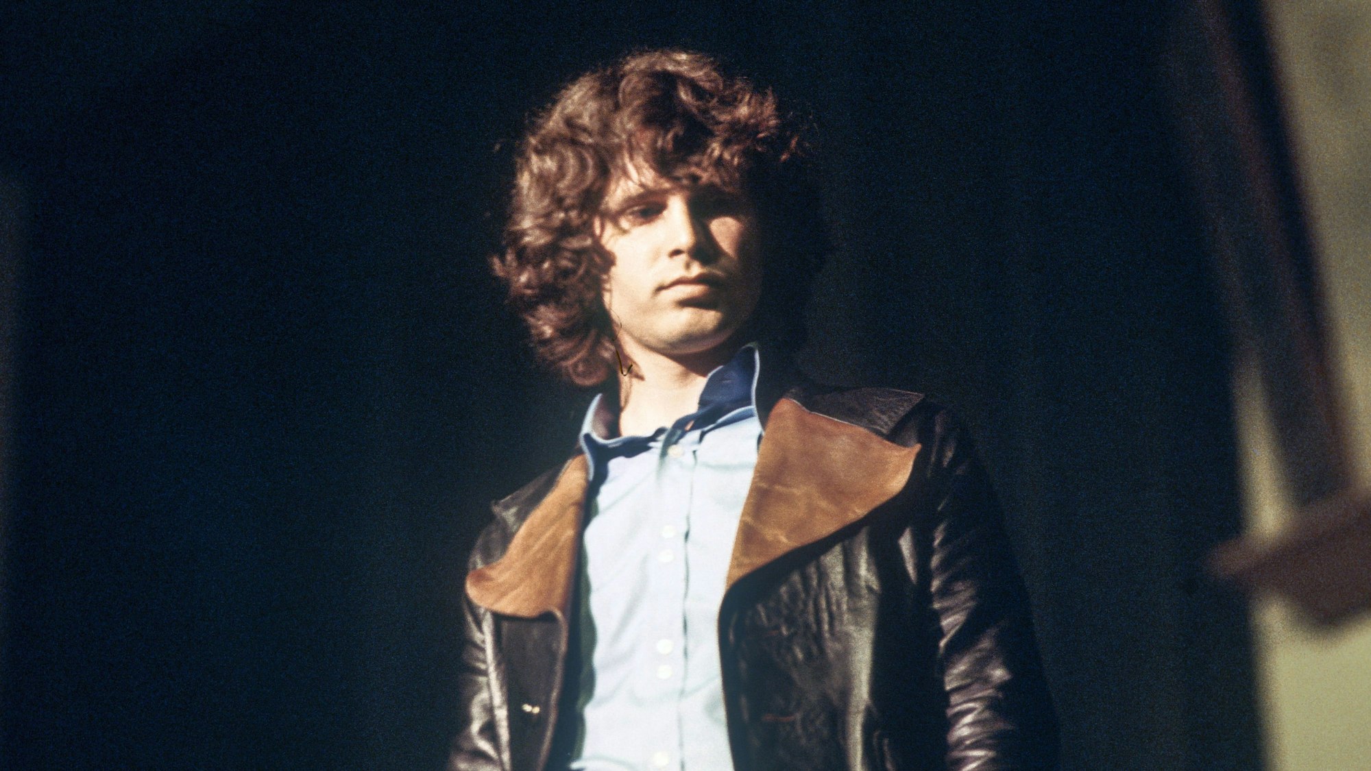 Jim Morrison, Sänger der US-Rockband „The Doors“.