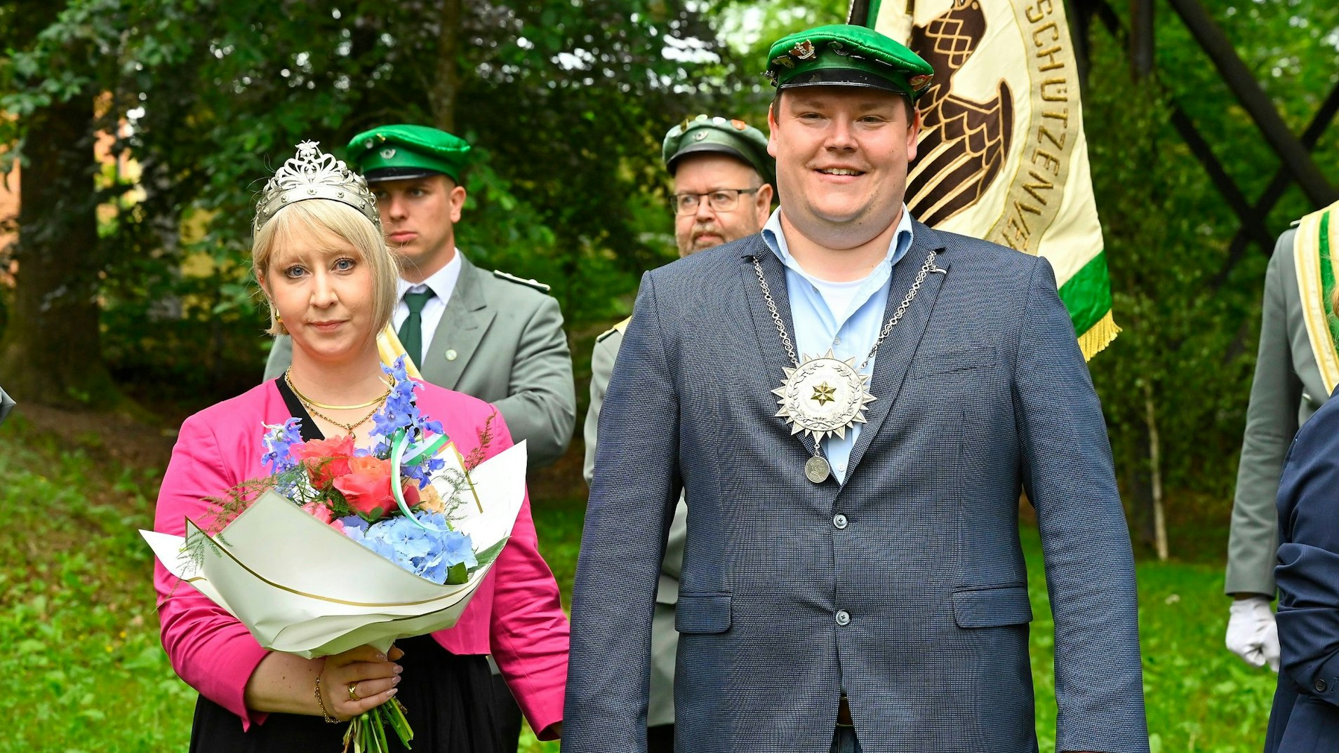 Das neue Gummersbacher Königspaar.