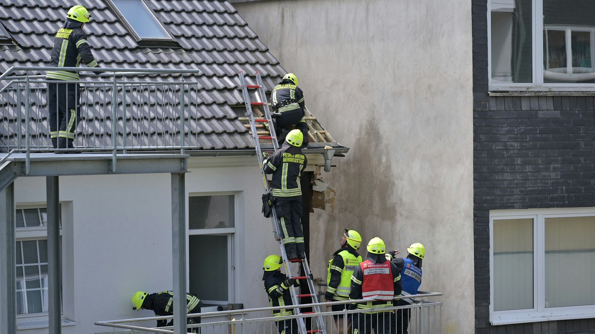 Foto eines Feuerwehreinsatzes