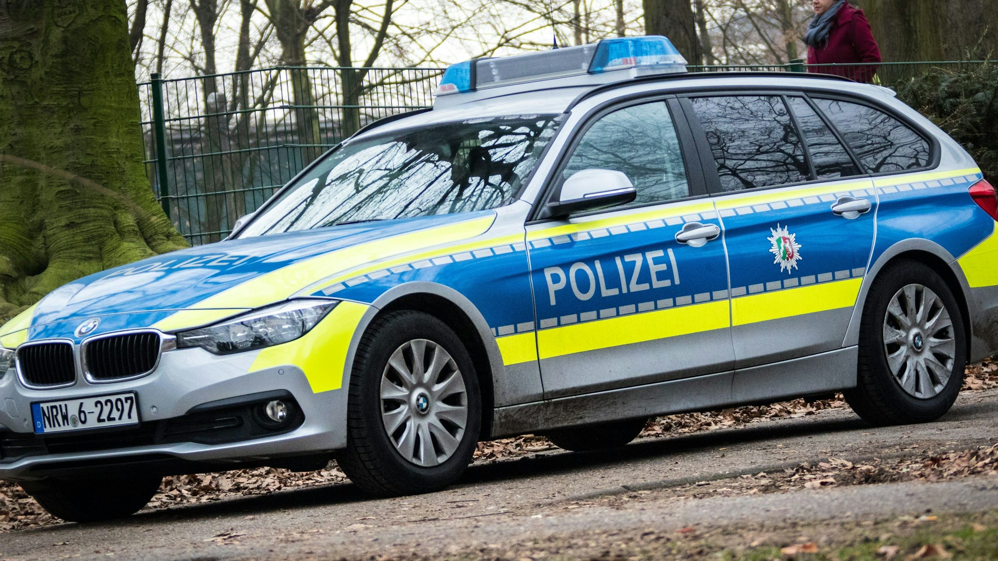 Streifenwagen der Polizei