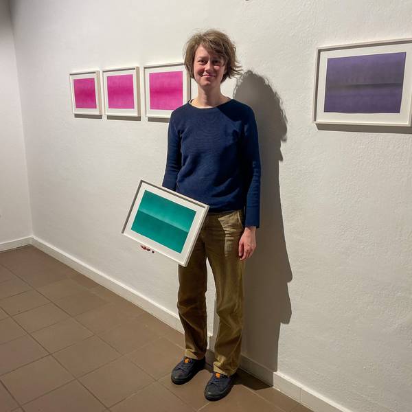 Die österreichische Künsterlin Mirjam Baker stellt in den Räumen des Kunstvereins Leverkusen aus.