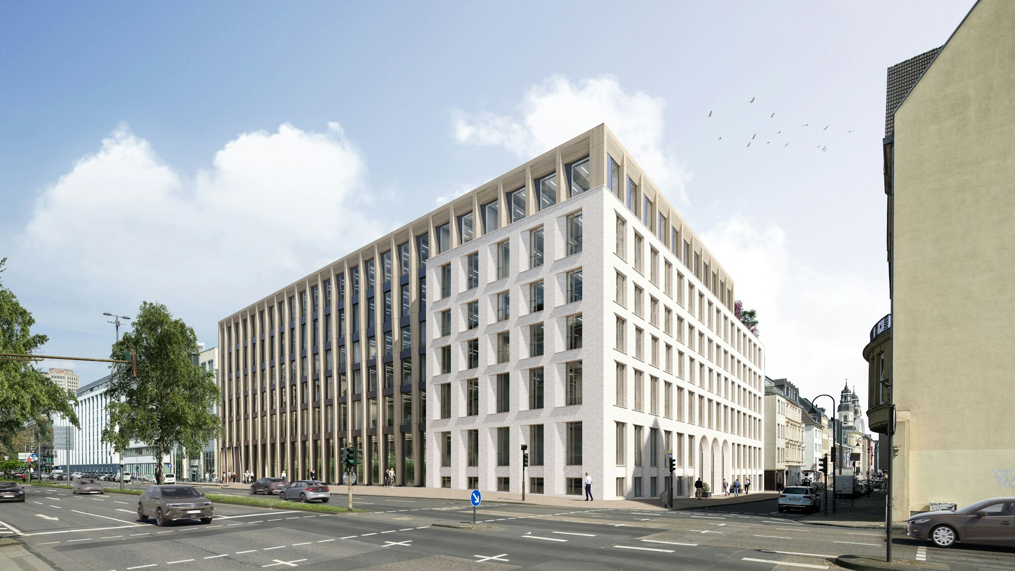 So soll das neue Gebäude einmal aussehen.