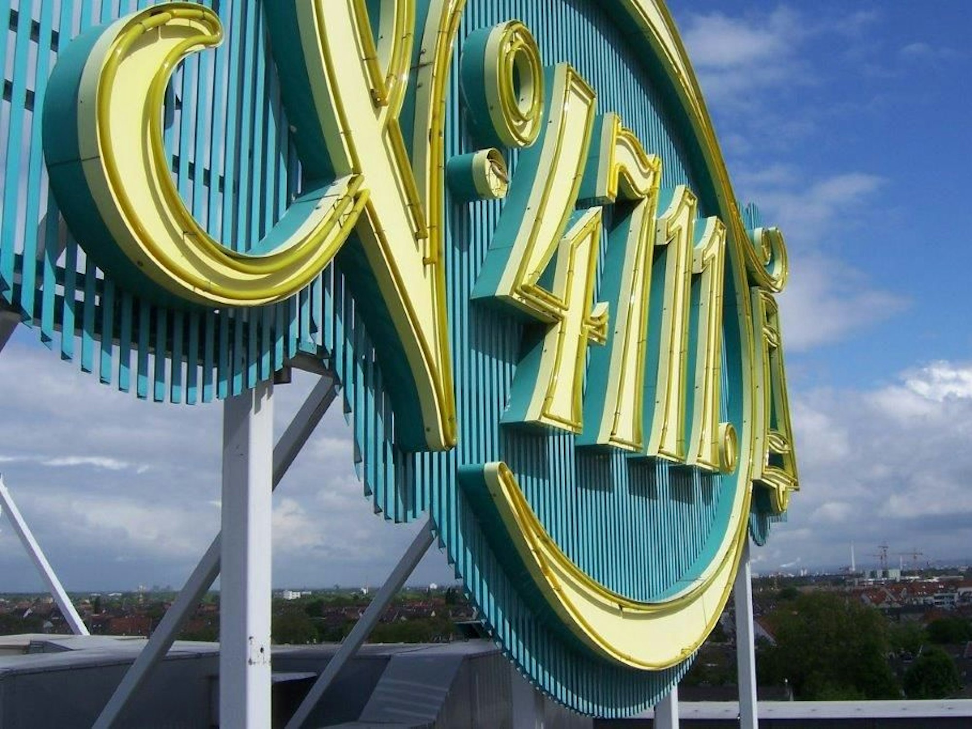 Die 4711-Reklame an der Venloer Straße