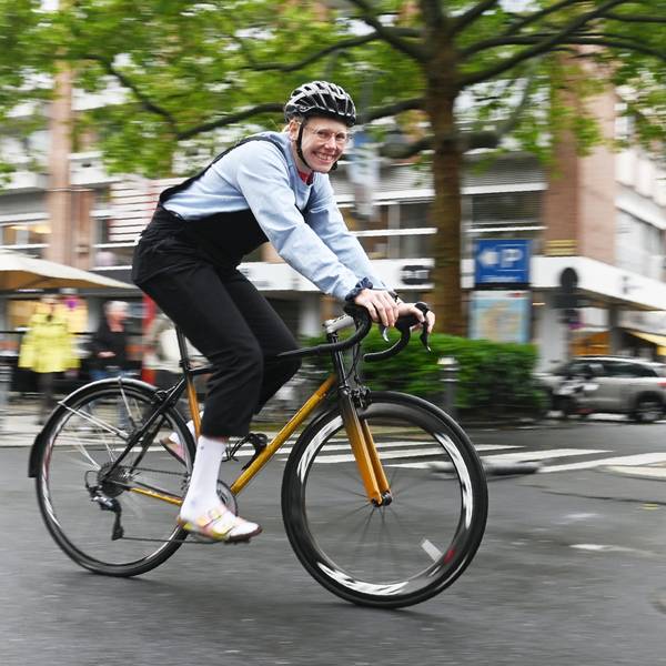 24.05.2024 Köln.
Interview mit Radrennfahrerin Mieke Kröger. Als Bahnradfahrerin fährt sie zu den olympischen Spielen. Foto: Alexander Schwaiger