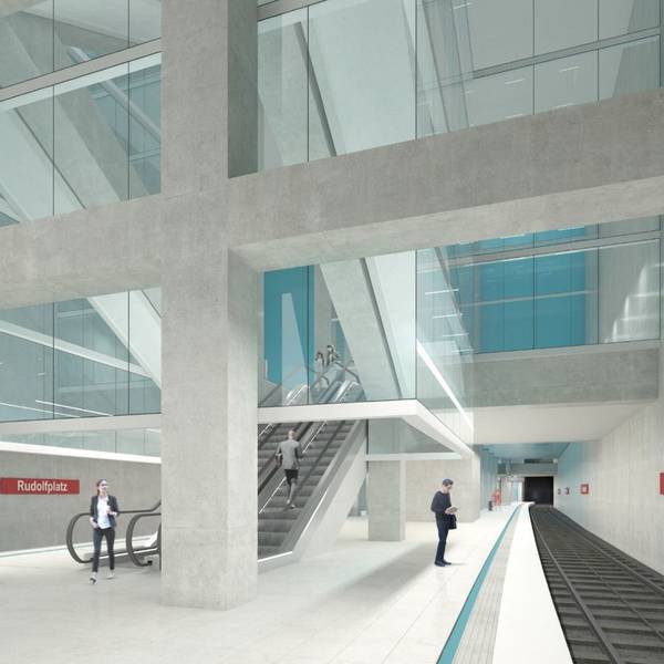Die Visualisierung einer U-Bahn-Station