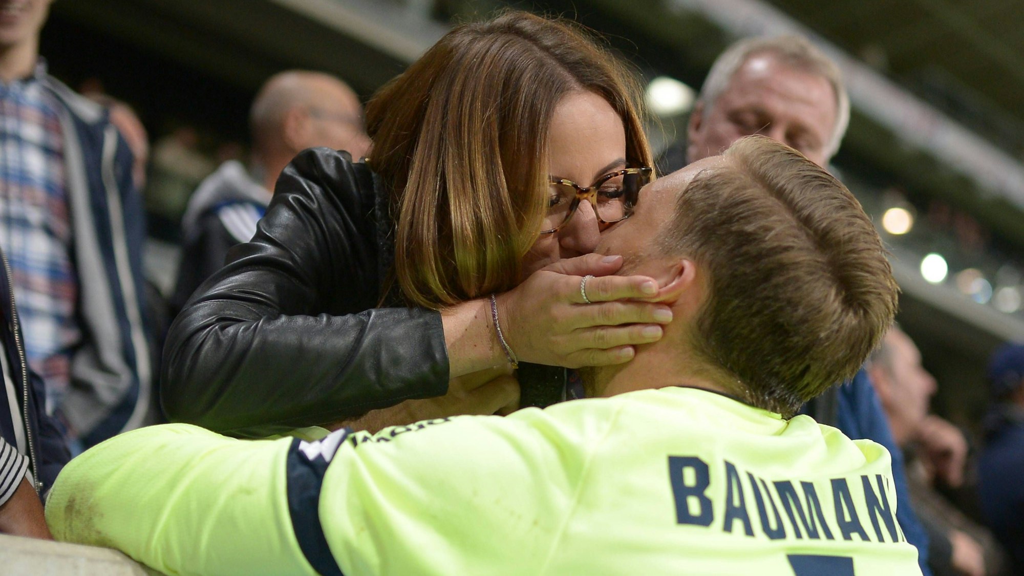 Oliver Baumann mit seiner Frau Charlotte.