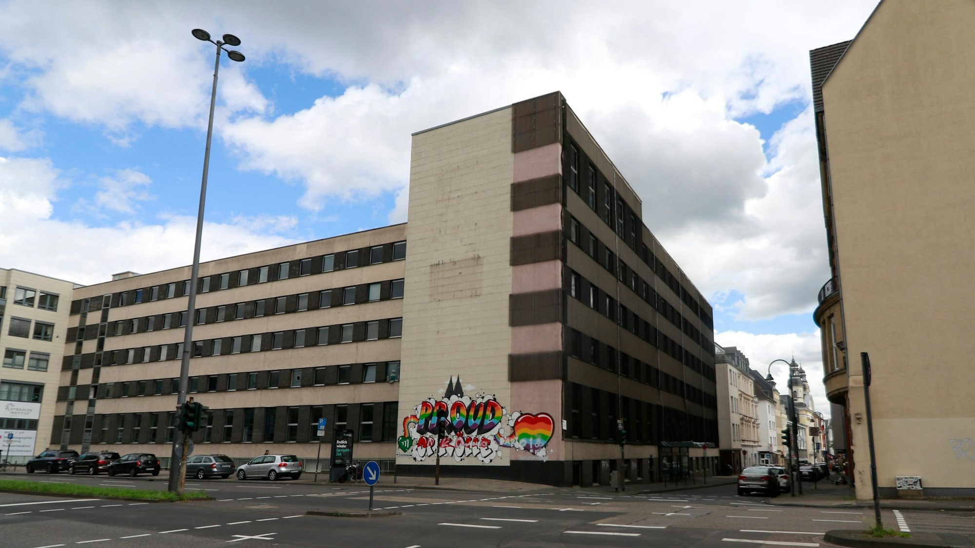 Das Gebäude an der Machabäerstraße soll umgebaut werden.