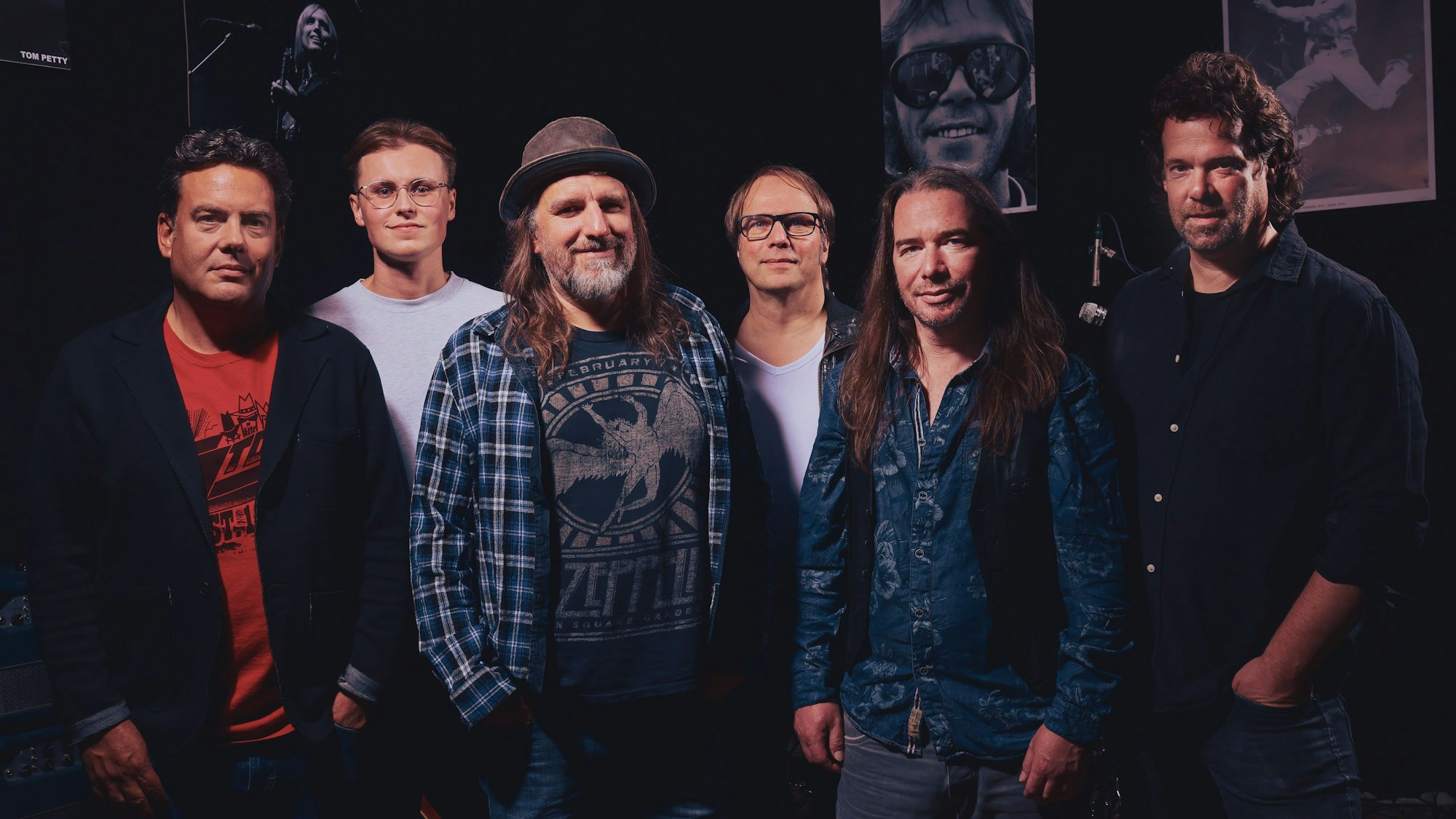 Gruppenfoto von der Band