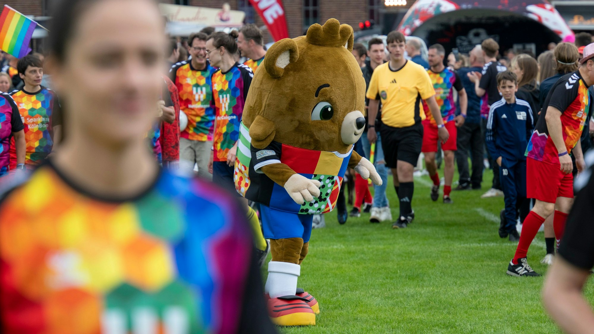 30. COME-TOGETHER-CUP auf den Stadionvorwiesen.