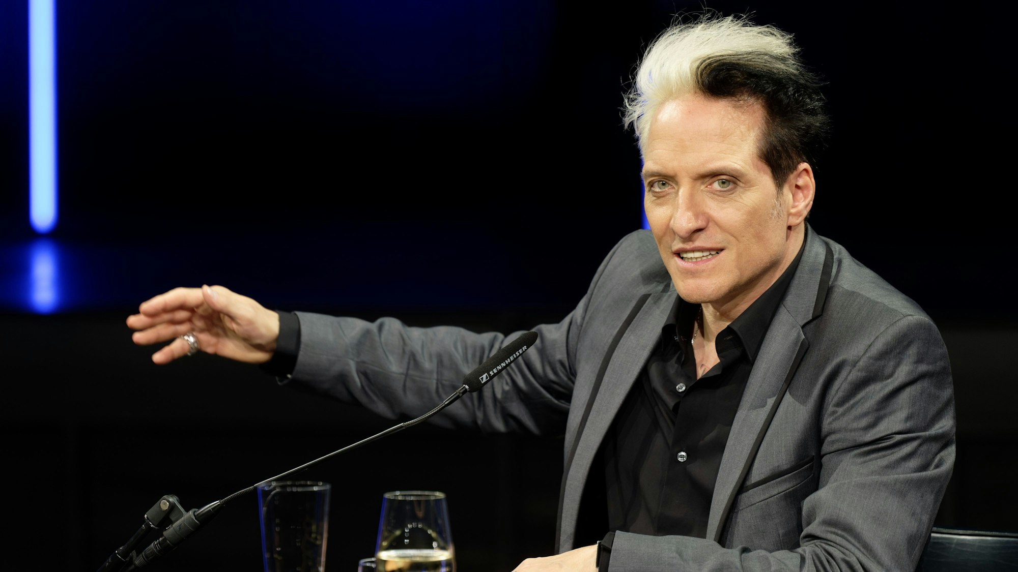 Der Musiker Bela B Felsenheimer bei der Lit.Cologne 2022.