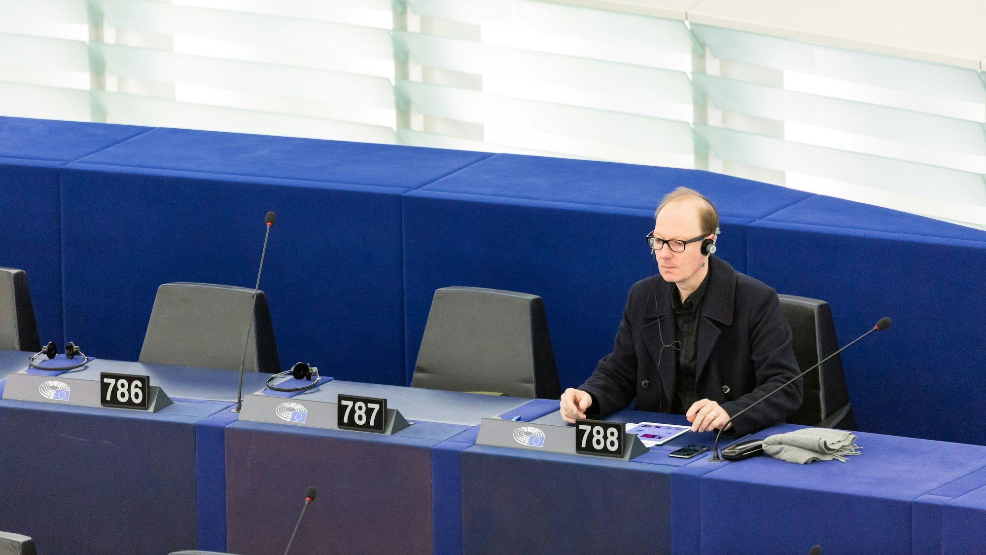 Martin Sonneborn (Die Partei), Abgeordneter des Europäischen Parlaments.