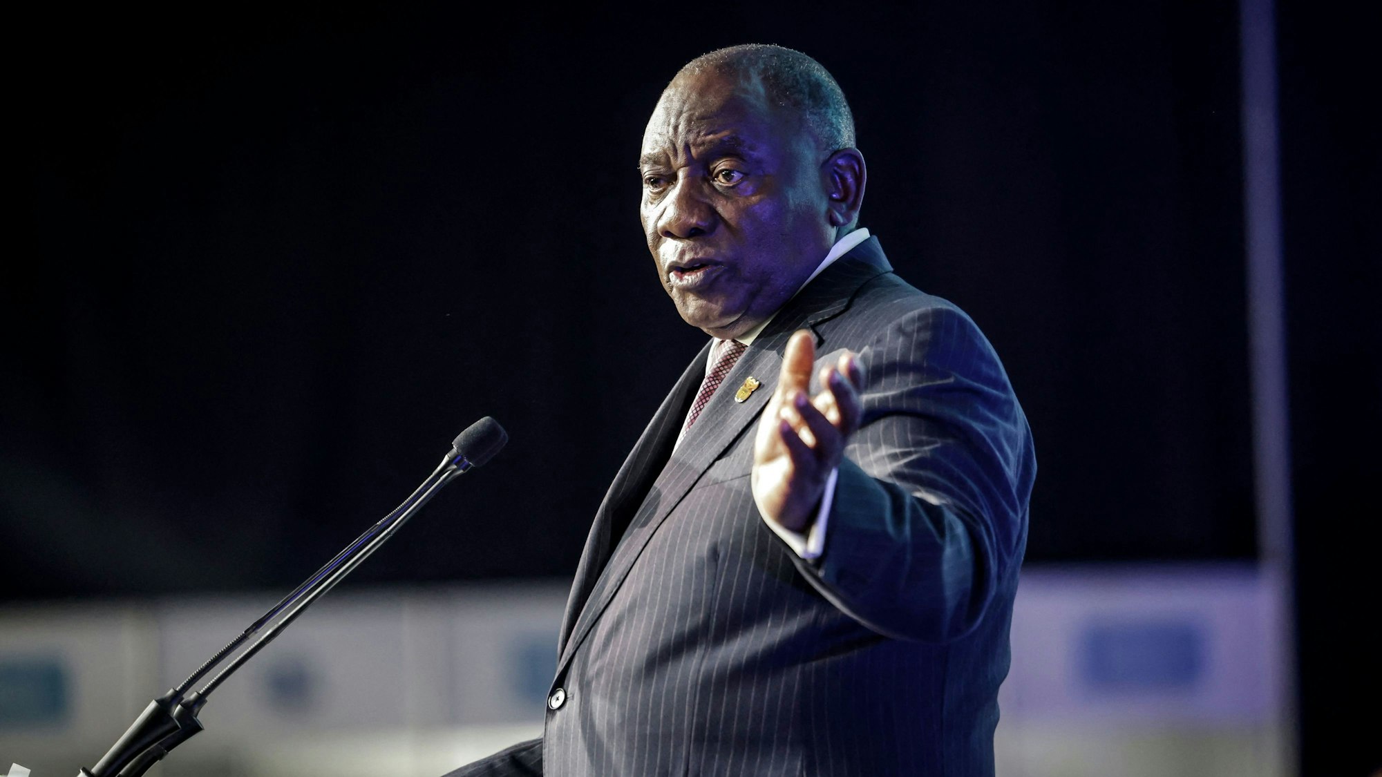 Südafrikas Präsident Cyril Ramaphosa.