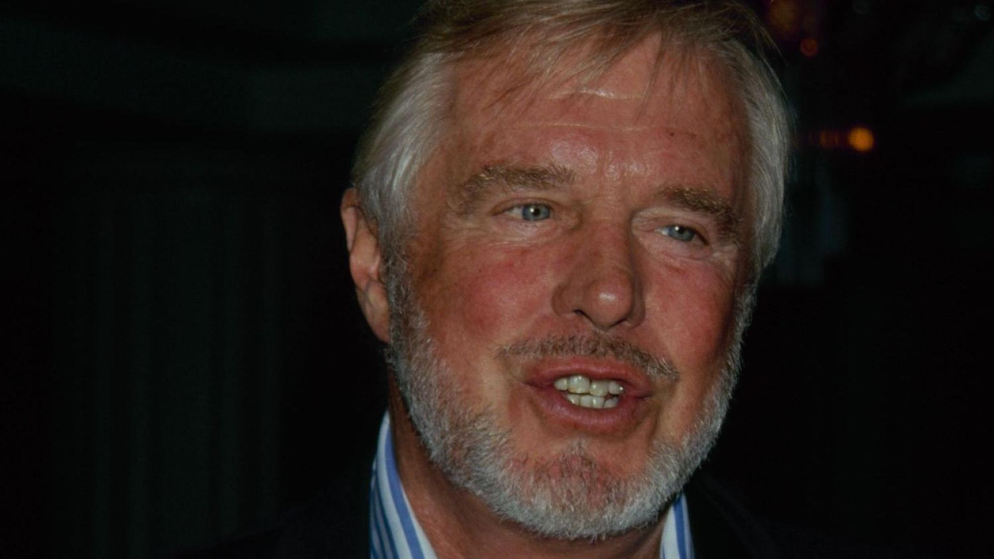 George Peppard bei einem seiner letzten Auftritte Anfang der 1990er Jahre.