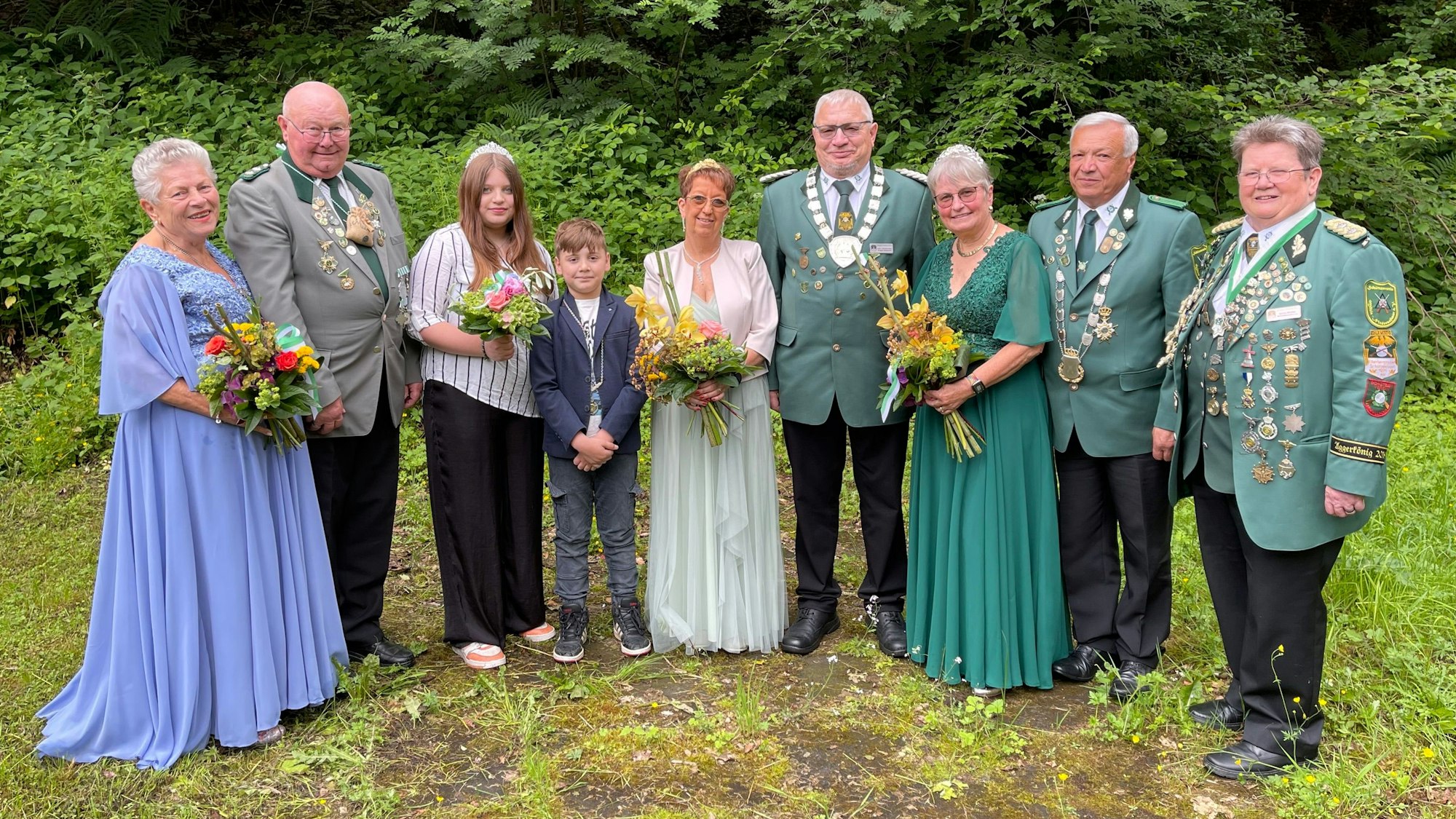 Umkrönung der Majestäten der Schützen Mühle-Niederseßmar in Gummersbach