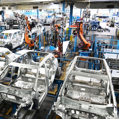 Bei Ford in Niehl startet endlich die Produktion des ersten E-Modells Explorer.