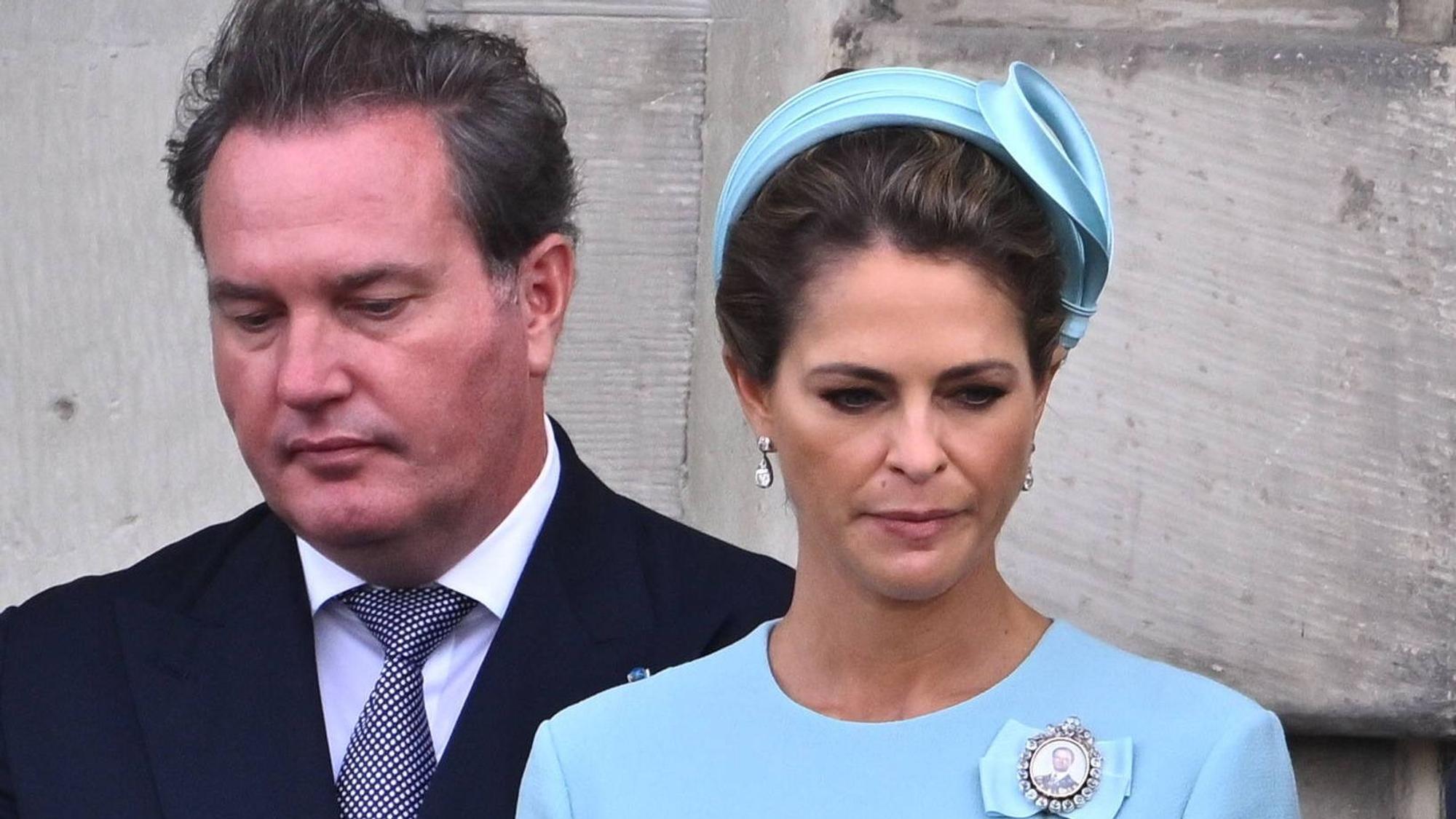 Chris O'Neill und Prinzessin Madeleine von Schweden im September 2023.