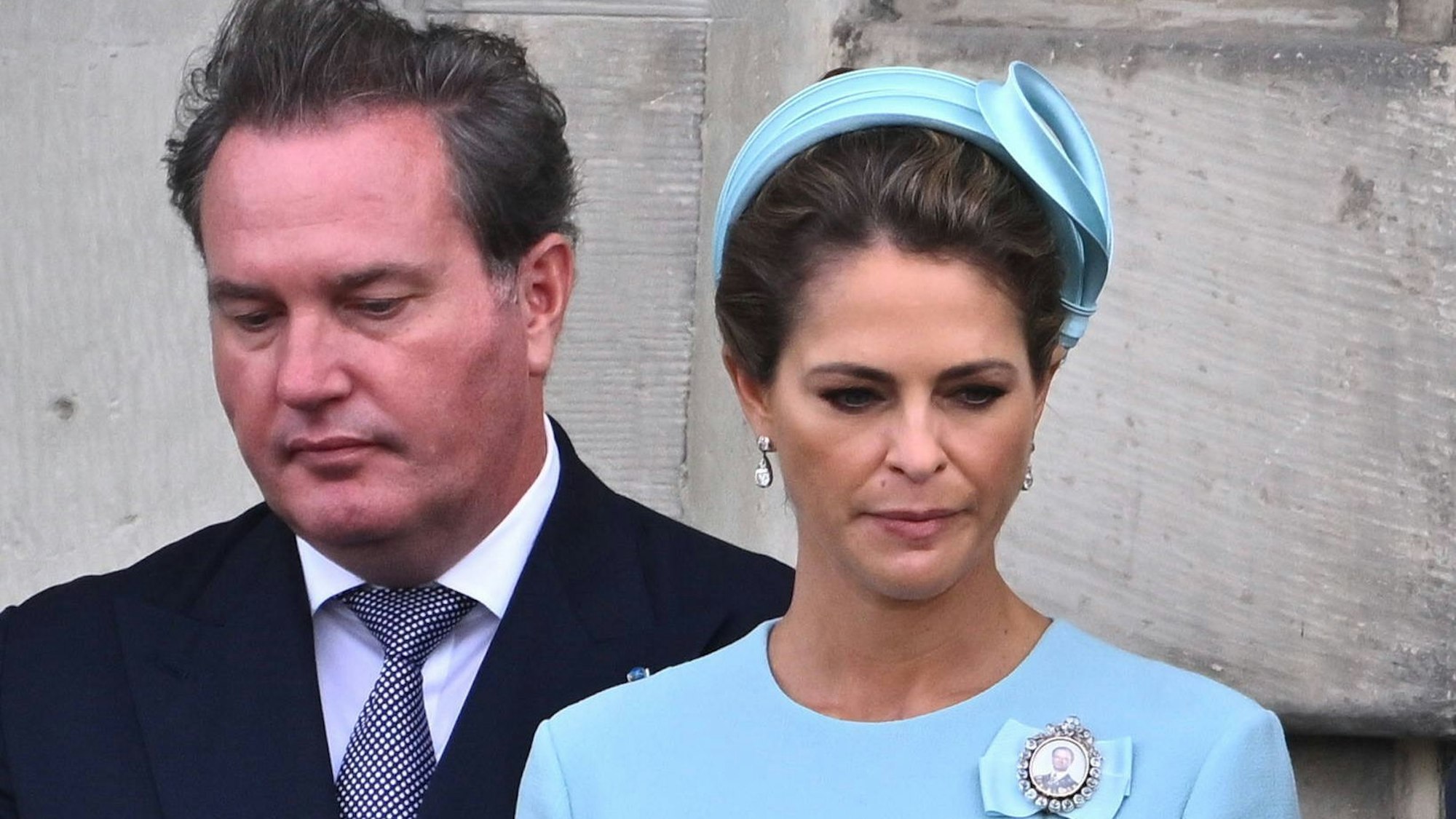 Chris O'Neill und Prinzessin Madeleine von Schweden im September 2023.