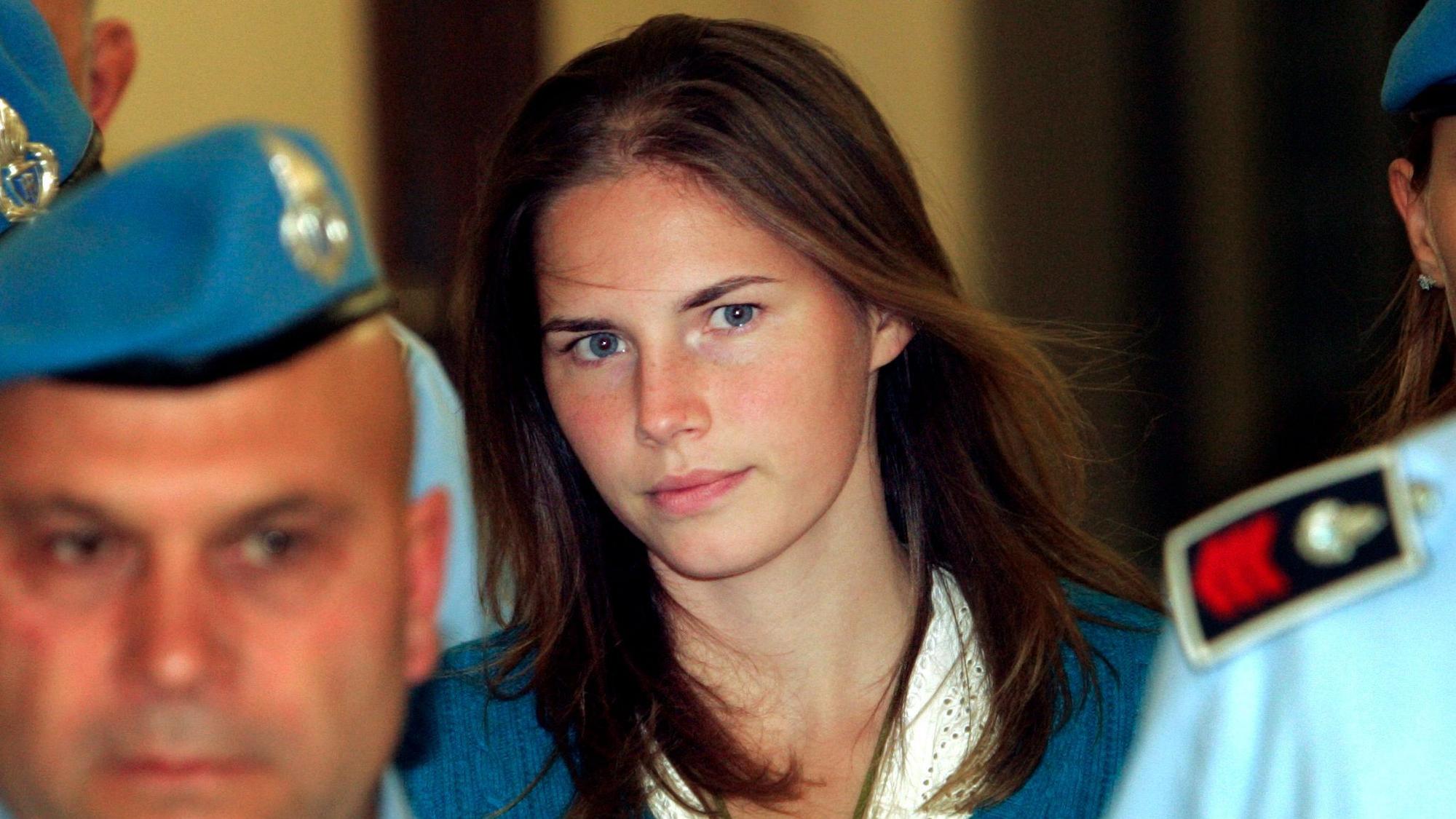 Dieses Bild von Amanda Knox ging damals um die Welt.