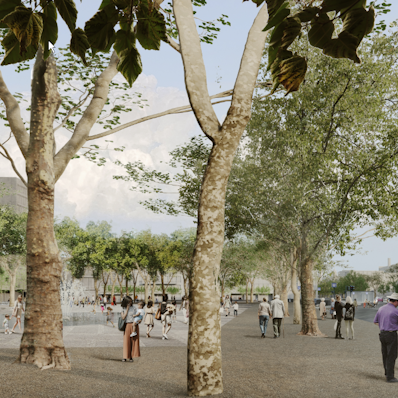 Der Neumarkt ohne Stadtbahn-Gleise