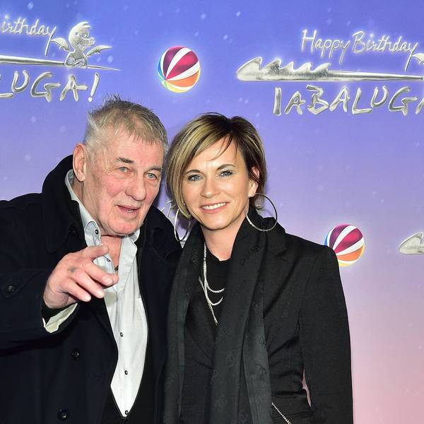 Heinz Hoenig und seine Frau Annika Kärsten-Hoenig bei einem öffentlichen Auftritt.