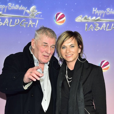 Heinz Hoenig und seine Frau Annika Kärsten-Hoenig bei einem öffentlichen Auftritt.