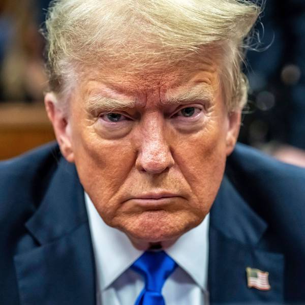 Der ehemalige US-Präsident Donald Trump vor Gericht in New York. Der Republikaner wurde in allen Anklagepunkten schuldig gesprochen. (Archivbild)