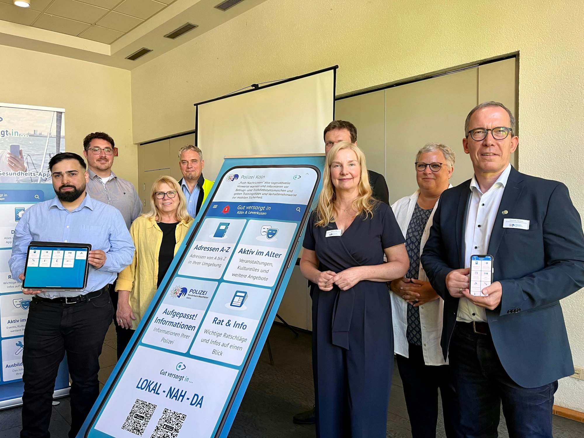 Gut versorgt in Leverkusen, Einführung neue App