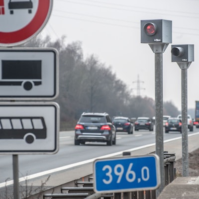 Aus und vorbei: Die Blitzanlage auf der A1 musste im März abgeschaltet werden.