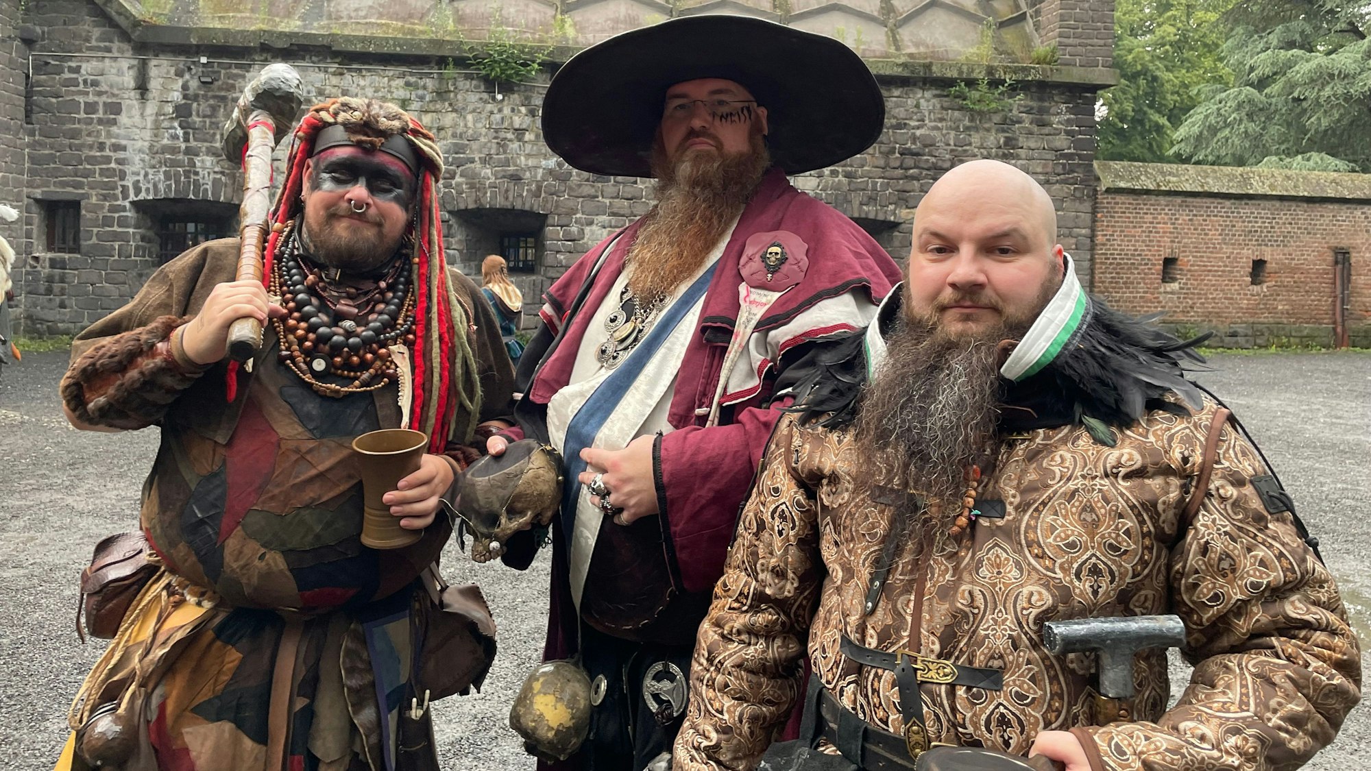 Fall der Schamane, Sean der Priester und Rasputin Ravensberg, der Henker und Totengräber