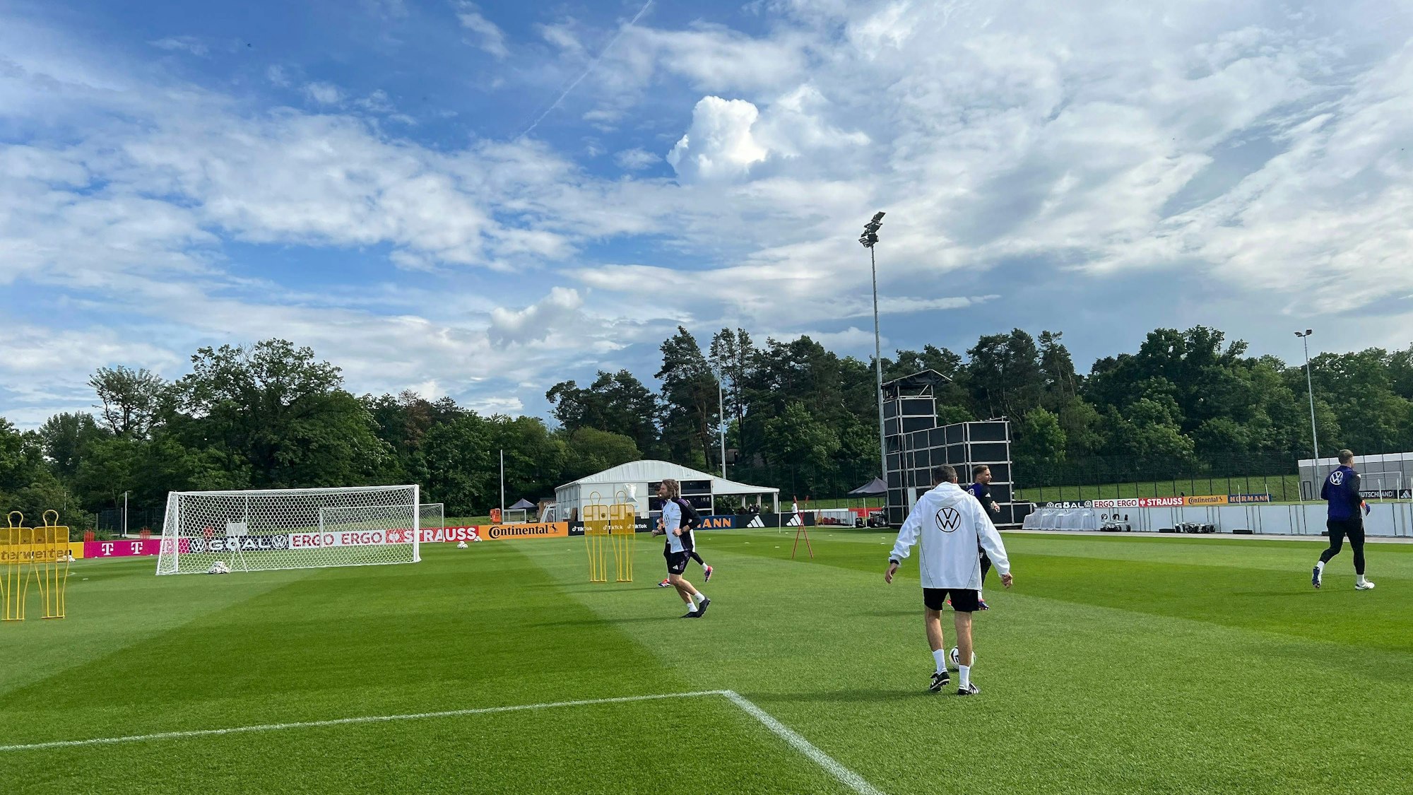 Der neue Trainingsplatz am „Home Ground“ in Herzogenaurach.