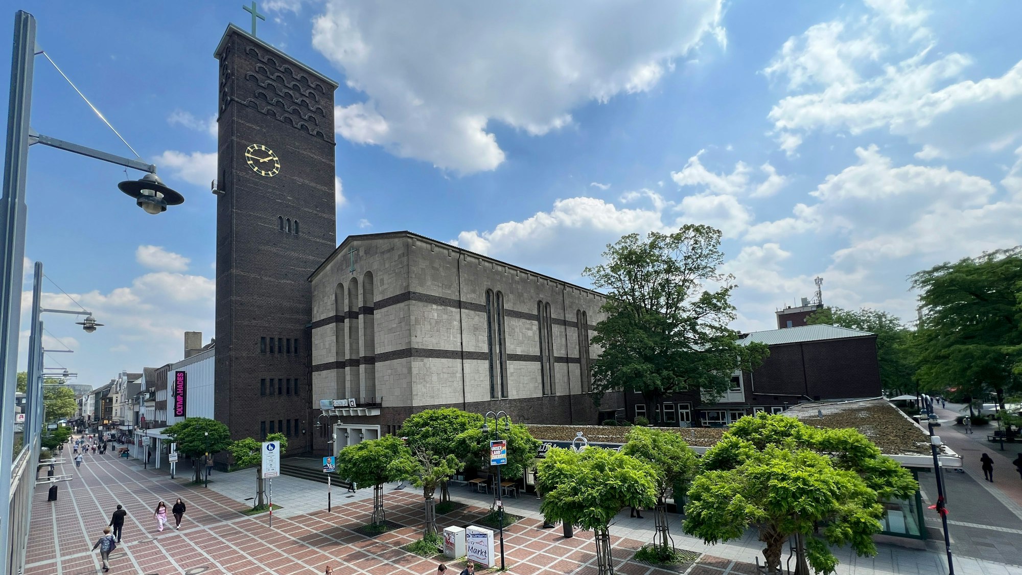 Die Umgebung von Herz Jesu.