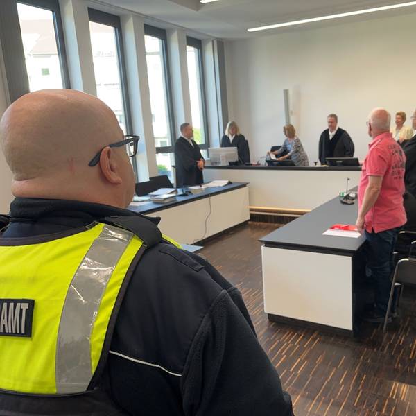Der Gerichtssaal in Gummersbach.